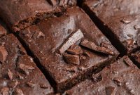 Chewy Sweet Potato Brownies with Fudgy Chocolate Ganache