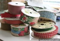 Modern Ribbon Spool Display Cubbies for Organized Craft Storage