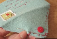 DIY Fabric Valentine Envelope: Sew a Romantic Gift Pouch
