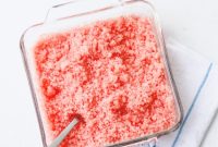 3 Ingredients to Make Refreshing Watermelon Granita