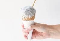 Taro & Black Sesame Ice Cream Duo: Creamy Asian Dessert Pairing