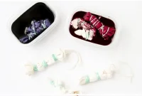Rubber Band Tie-Dye Halloween Treat Bags DIY Tutorial