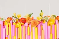 5 Budget DIY Ways to Color Your Dinner Table