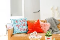 Ho Ho Home: Holiday Prep with DIY Pillows and Cozy Textiles