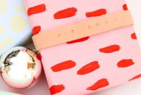 Leather-Wrapped Holiday Gift Wrap: DIY in 5 Minutes