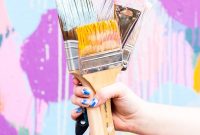 DIY Brushstroke Nail Art Inspired by Your Middle School Style