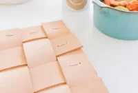 DIY Leather Potholder: Step-by-Step Guide to Crafting Kitchen Accessories