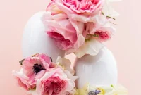 DIY Inverted Hanging Floral Arrangement Tutorial