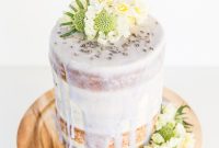 Lavender-Glazed Five-Layer Cake (Semi-Homemade)