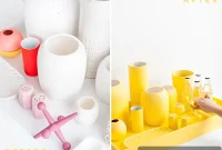Oopsy Daisy: Monochrome Spring Centerpiece for a Bold Statement
