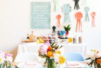 Spring Brunch Ideas: Canvas Painting, Flowers & Parfait Recipes