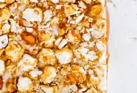 Salted Caramel Cracker Jack Fudge Recipe for Movie Night