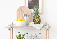 Summer Bar Cart Essentials: How to Style a Chic Home Bar Cart
