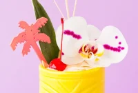 Coconut Creamsicle Tiki Cocktail Recipe for Summer Sips