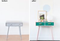 Mid-Century Entryway Table Makeover for Fall Refresh