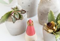 DIY Concrete Planters from Recycled Materials for Earth Day