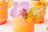 Caribbean-Inspired Pineapple Mango Rum Punch Recipe