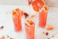 Blood Orange and Grapefruit Mimosas Recipe for Brunch