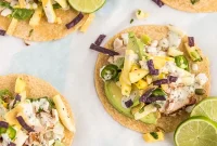 Pineapple Mango Chicken Tacos — Tropical Taco Recipe