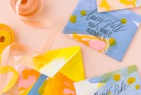 DIY Painted Envelopes: Step-by-Step Guide to Stylish Mailables