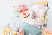 15-Minute Easter Baskets Using Only One Material