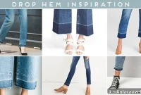 DIY Drop-Hem Jeans: Update Your Old Denim for a Modern Look