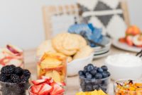 Summer Shortcake Bars with Fresh Fruit and Homemade Whipped Cream
