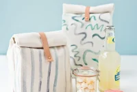 DIY Canvas Lunch Bag Sewing Tutorial: Make One from Scratch