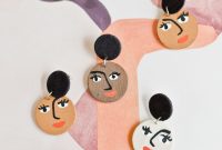 Make Cute Wood Face Earrings in 15 Minutes: DIY Tutorial