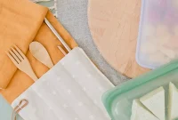 Fabric Utensil Wrap Tutorial for Reusable Cutlery on the Go