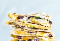 5-Minute Black Bean Quesadillas — Quick Vegetarian Recipe