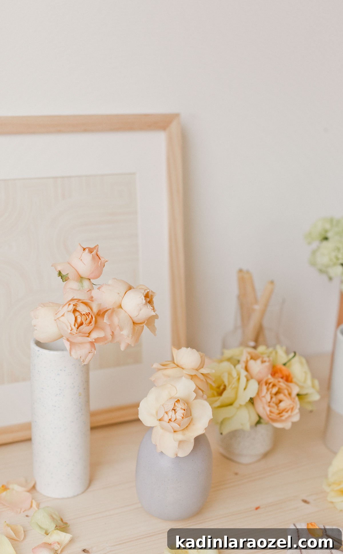 Instant Ways to Upgrade Grocery Store Flowers for Stunning Bouquets 13 closeup details of pastel roses that look like garden roses