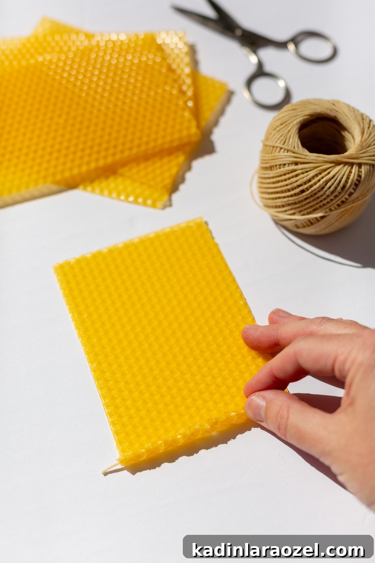 Make Rolled Beeswax Candles: Step-by-Step Guide for Beginners 5 rolling beeswax sheets to make candles