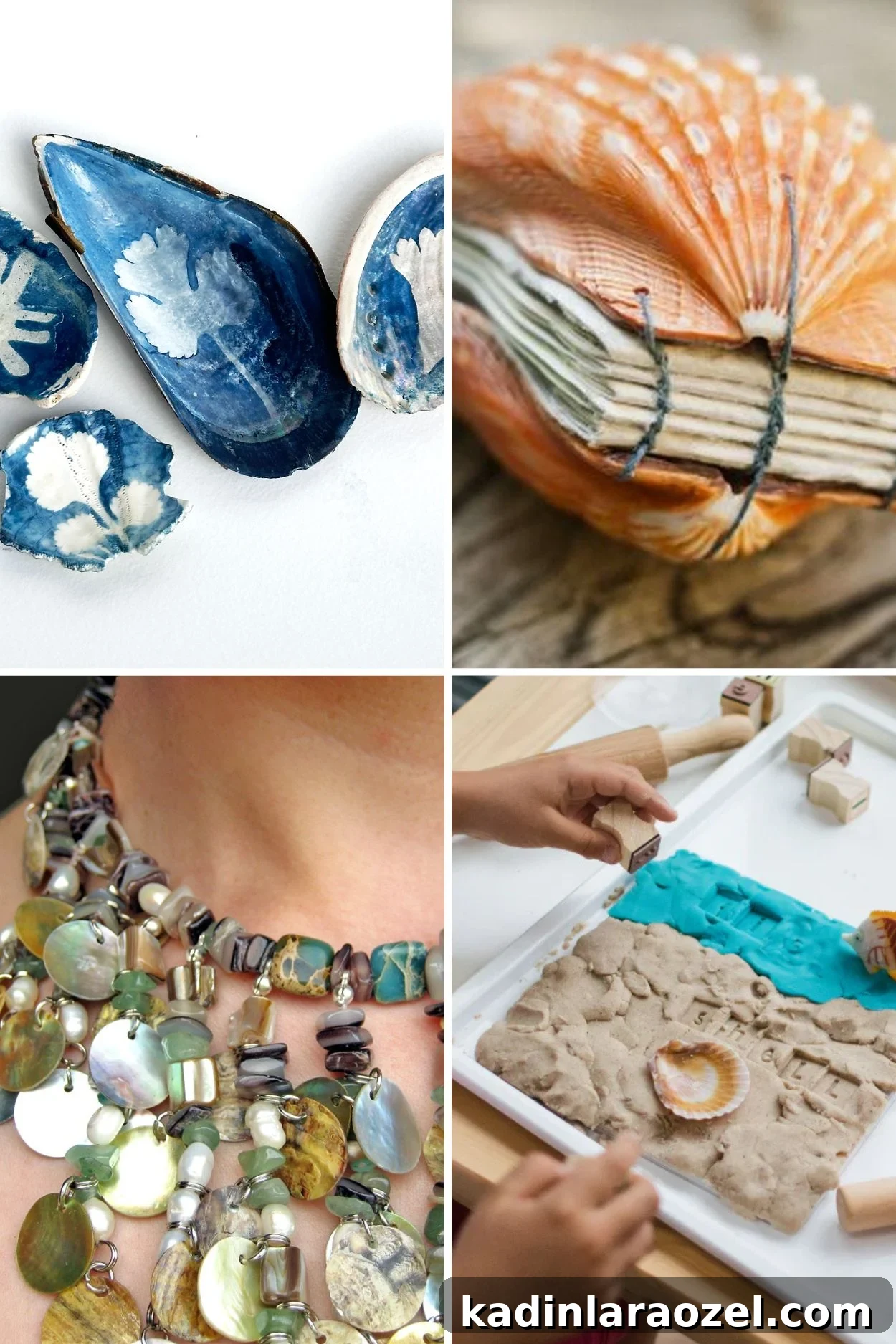 unique crafts to make with seashells