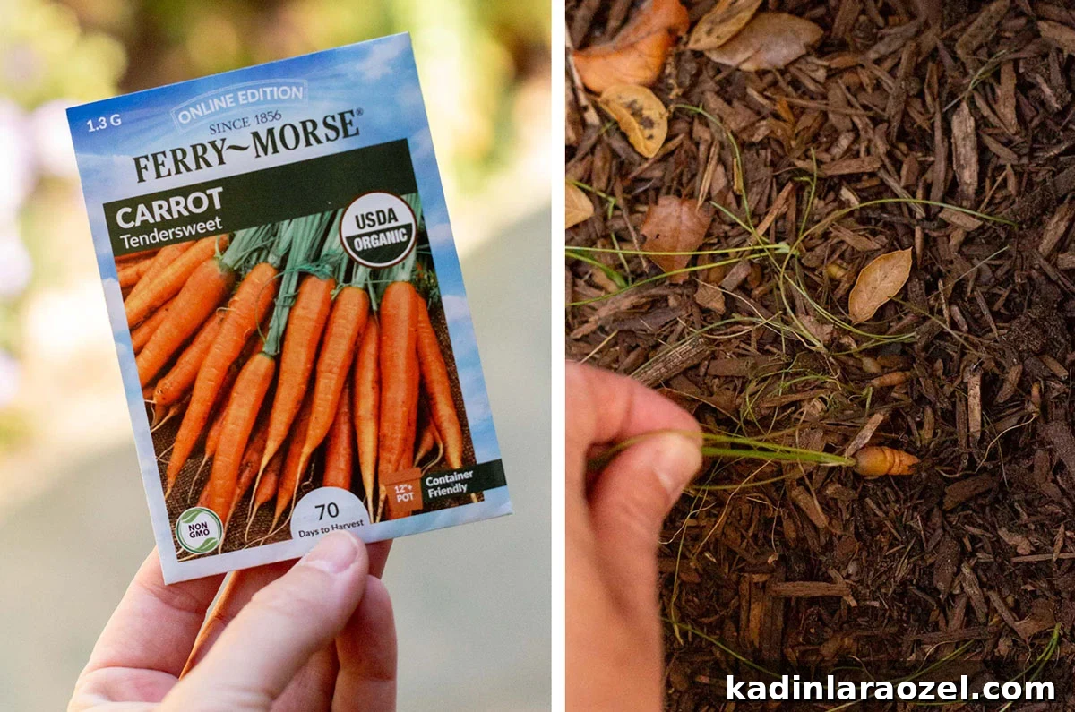Practical Backyard Garden Ideas You Can Actually Build 7 planting carrots from a seed and pulling them out of the dirt when ready