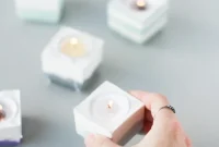 Create Stylish Modern Candle Votives on a Budget