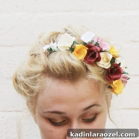 DIY Paper Flower Hair Accessories: Make Charming Floral Clips 4 img 53737 8
