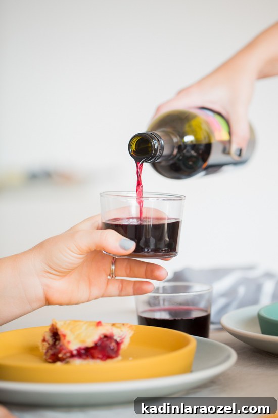 Pour another glass