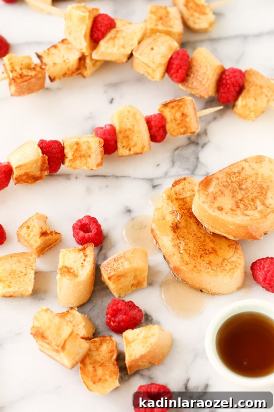 French Toast Kabobs: Sweet Breakfast Skewers with Fruit 2 Recipe for French Toast Kabobs