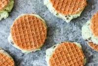 Stroopwafel Ice Cream Sandwich Recipe: Chewy Caramel Treats
