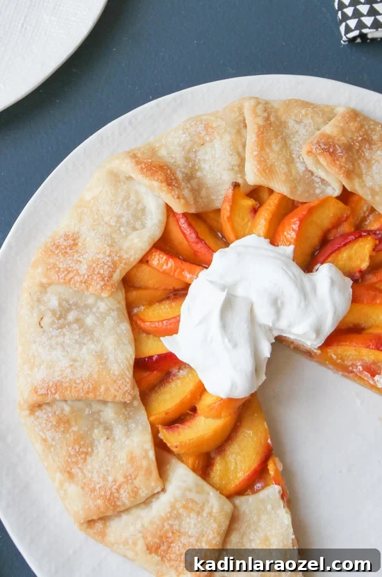Peach Galette Recipe: Make a Delicious Peach Tart in Under an Hour 3 peach galette recipe