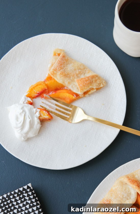 Peach Galette Recipe: Make a Delicious Peach Tart in Under an Hour 6 peach galette recipe