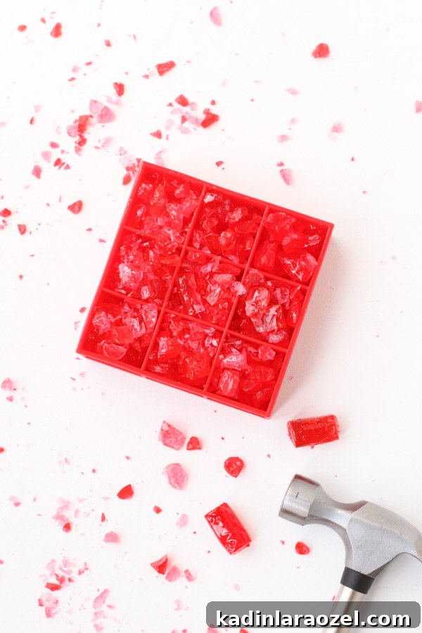 Easy (Square Shaped) V-Day Lollipops DIY