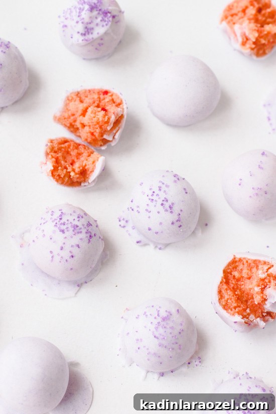 Recipe for chocolate covered strawberry cake ball truffles