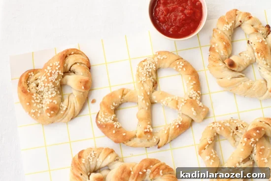 Game Night Snack: Homemade Ranch Pretzels with Sriracha Marinara 4 Recipe for Homemade Ranch Pretzels and Sriracha Marinara