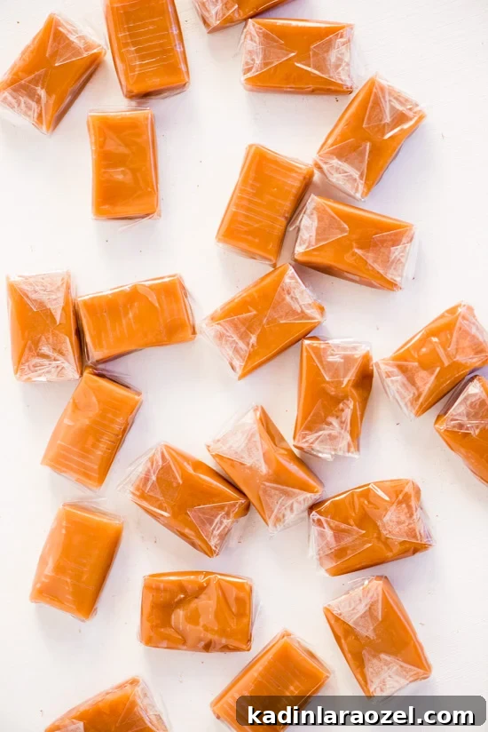 Fleur de sel caramels