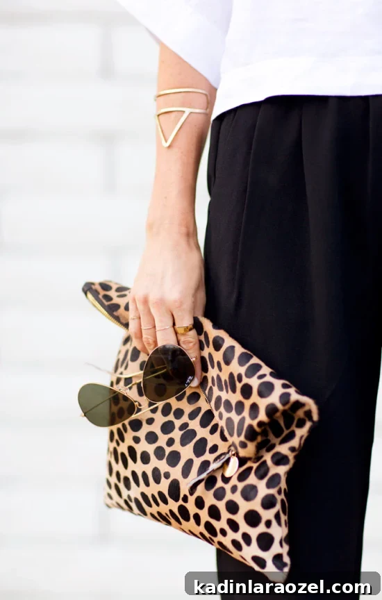Fall Fashion: 11 Essential Bags You Need This Season 4 leopard clutch for fall