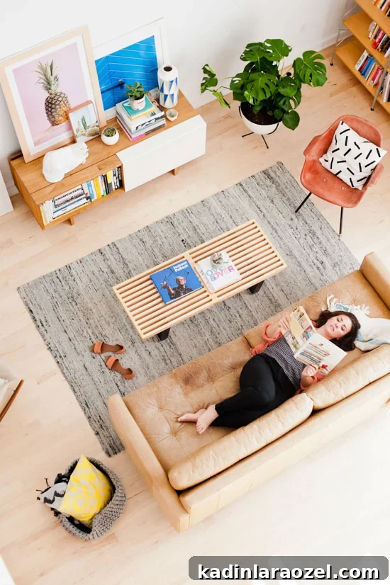 Organic Modern Living Room Reveal