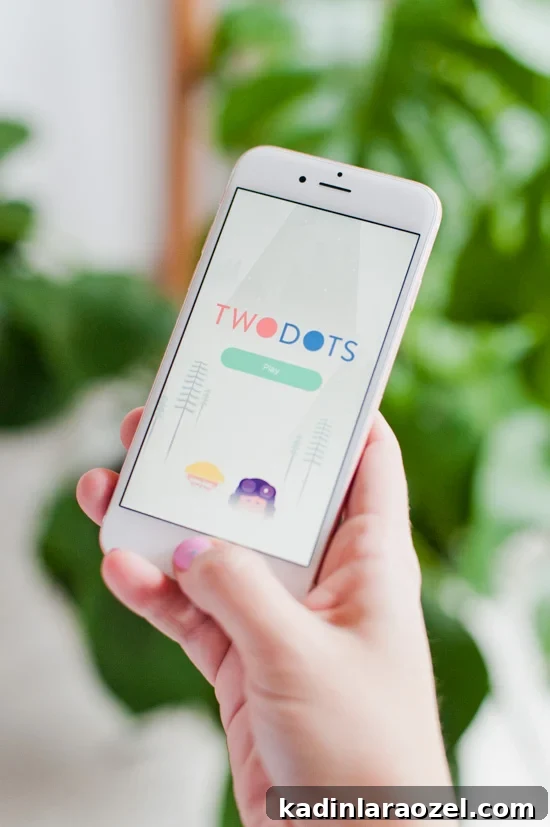 My favorite iPhone game, Two Dots.