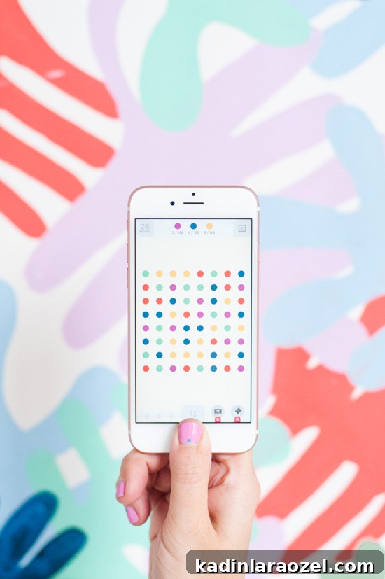 DIY Artwork Inspired by Two Dots